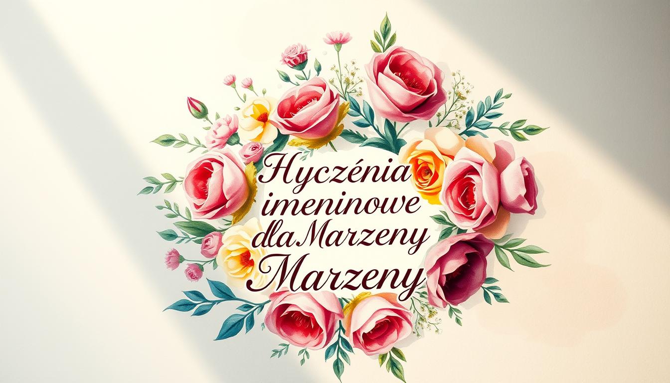 Życzenia imieninowe dla marzeny