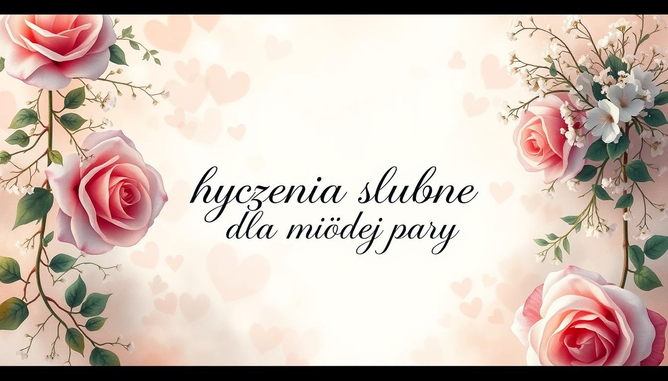 Życzenia w dniu ślubu